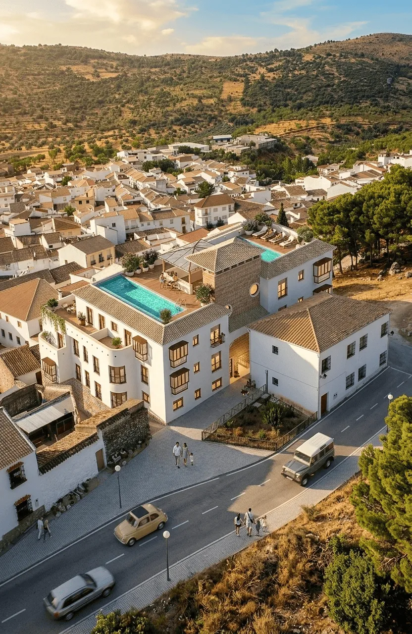 (2007) Proyecto 25 viviendas en Sierrezuela 2. Alfarnate