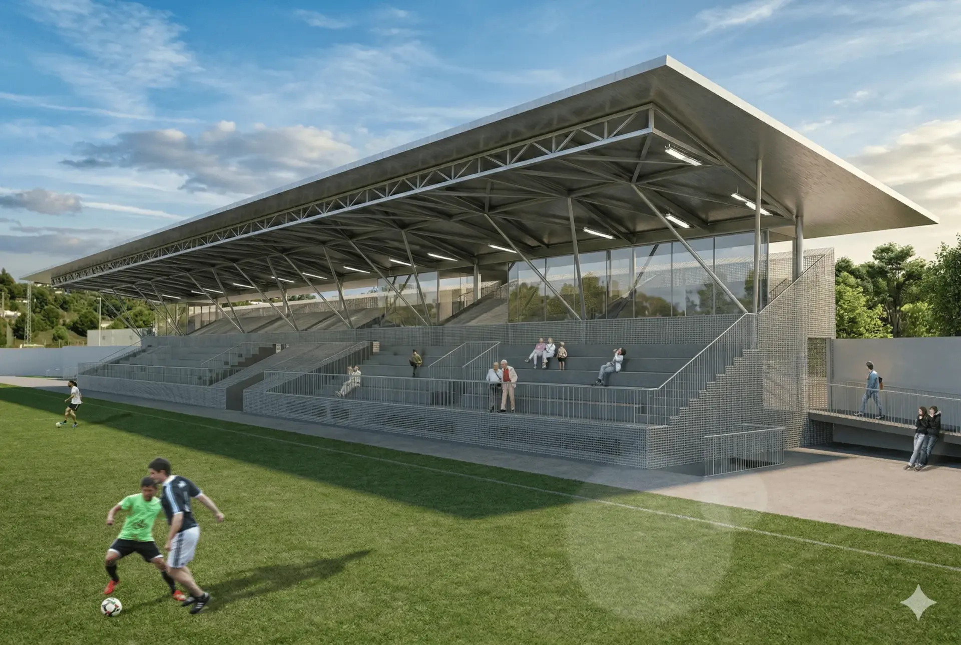 Campo de fútbol de Algarrobo (obra en proyecto) 1