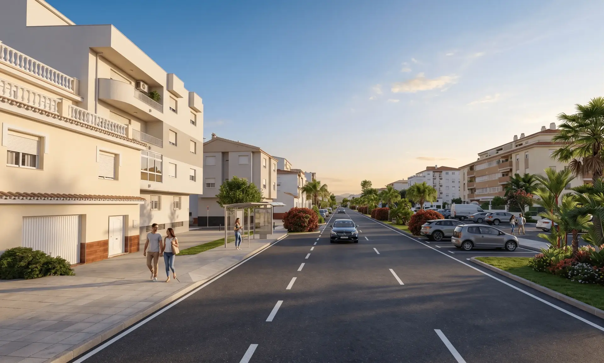 Reurbanización Av Andalucia Algarrobo