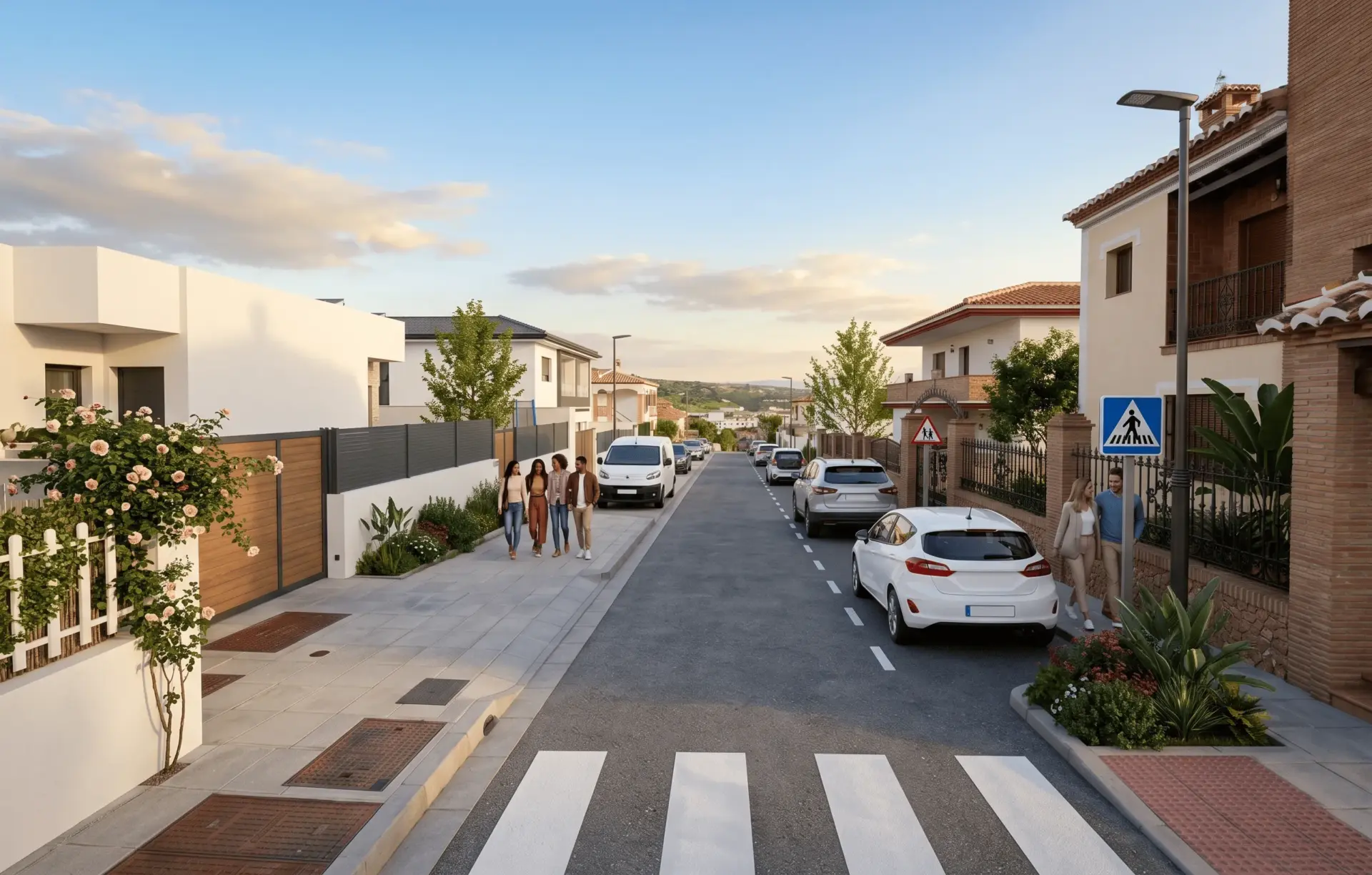 Reurbanización Federico Garcia Lorca Algarrobo